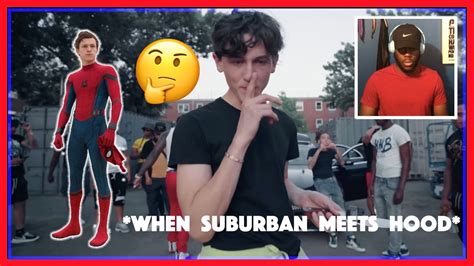 is that tom holland reacting to lil mabu and dusty locane no snitching youtube