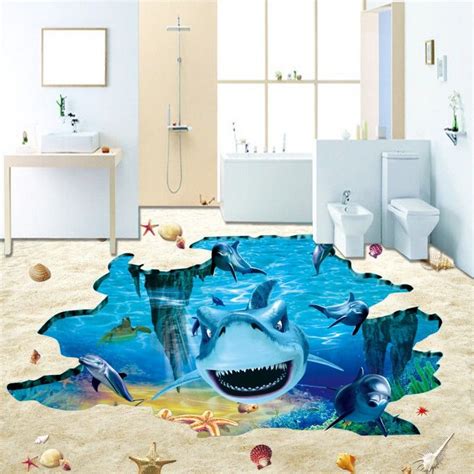 Free Shipping Bathroom Aquarium Decoration Fantasy Underwater World
