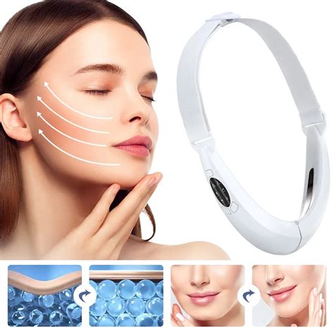 beauty instrument facial lifting device led photon therapy face slimming vibration massager