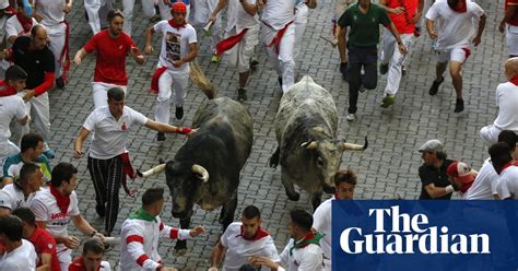 Pamplona Bull Run At San Fermín Festival In Pictures World News