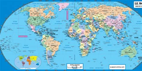 Carte Du Monde Avec Vrai Echelle - espacoluzdiamantina: 25 Frais Carte Du Monde Pays Capitale