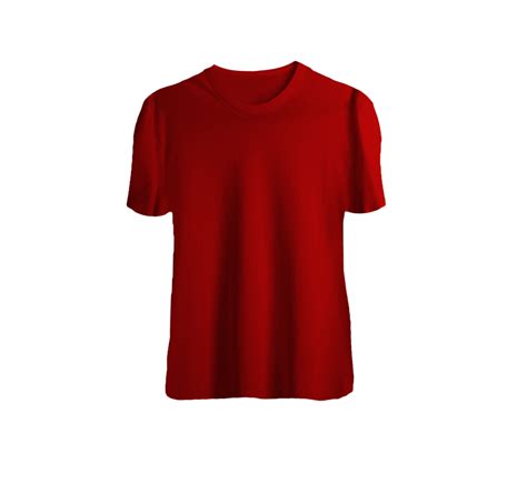 Free Red T Shirt 21103492 Png With Transparent Background