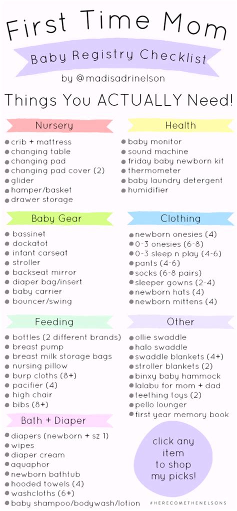 We did not find results for: First Time Mom: Baby Registry Checklist — Hey Madi Nelson