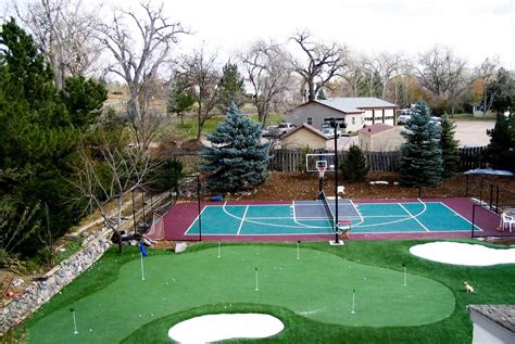 Backyard Tennis Court Sportprosusa
