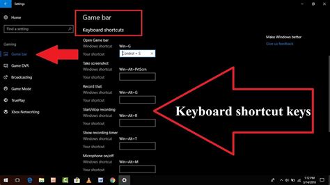 How To Change Default Keyboard Shortcut Keys Of Game Bar In Windows