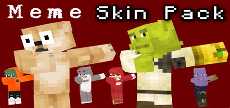Minecraft Meme Skin Pack