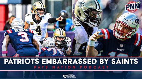 Not So Instant Reaction Patriots Get Embarrassed By The Saints Youtube