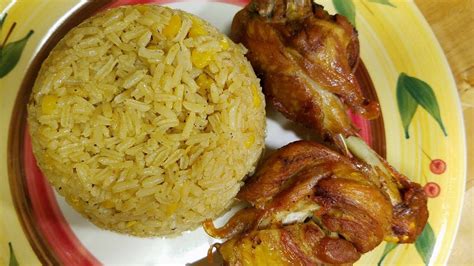 Exquisito arroz frito con pollo y vegetales. Arroz con Maiz y Pollo Frito - YouTube