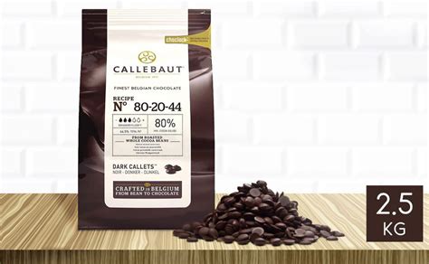 Dónde Comprar Chocolate 80 Cacao Callebaut 1kg