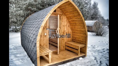 Outdoor Barrel Igloo Saunas For Sale Electric Wood