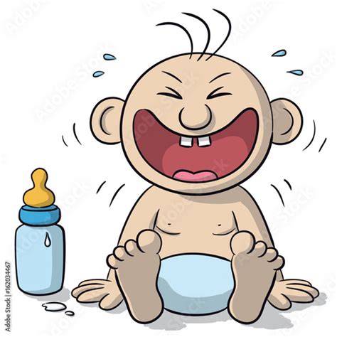 Illustration Of Baby Laughing Buy This Stock Vector And Explore