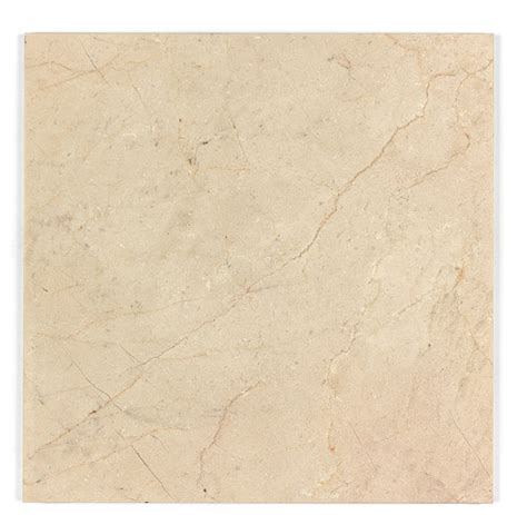 Crema Marfil 12x12 Polished Marble Tile Contemporary Tile By All