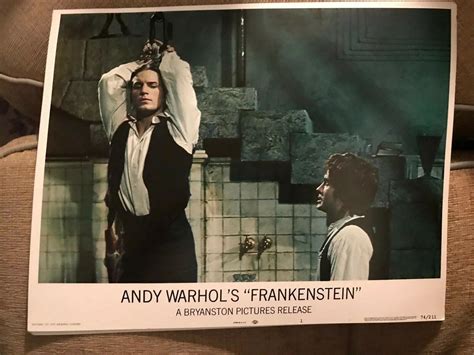Original Andy Warhol S Frankenstein X Lobby Cards A Bryanston