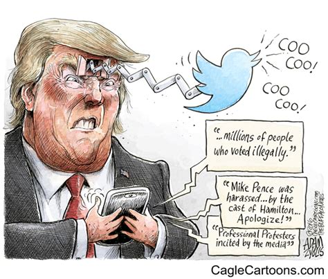 Opinion How Cartoonists Are Skewering Donald Trumps Tweets The