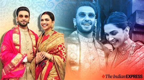 Ranveer Singh Deepika Padukone Look Regal As They Celebrate First Wedding Anniversary See Pics