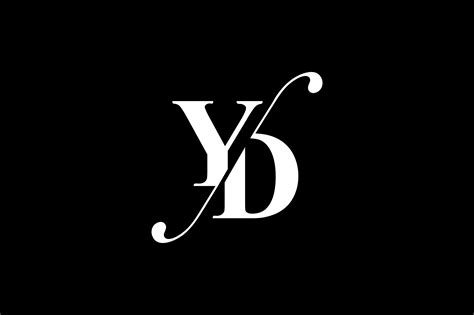 Yd Monogram Logo Design By Vectorseller