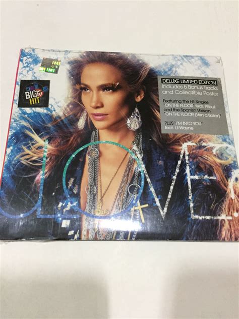 Jennifer Lopez Jlo Love Deluxe Edition Cd 2011 Rare India Hologram Sticker New Ebay