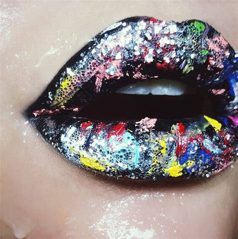 Youre Not Going To Be Able To Get Enough Of This Crazy Cool Lip Art