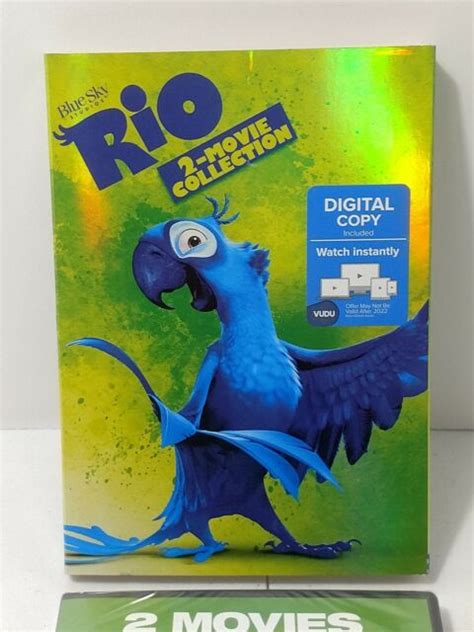 Rio 2 Movie Collection Dvd Slip Cover Ebay