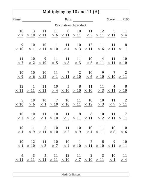 Free Printable Timed Math Worksheets