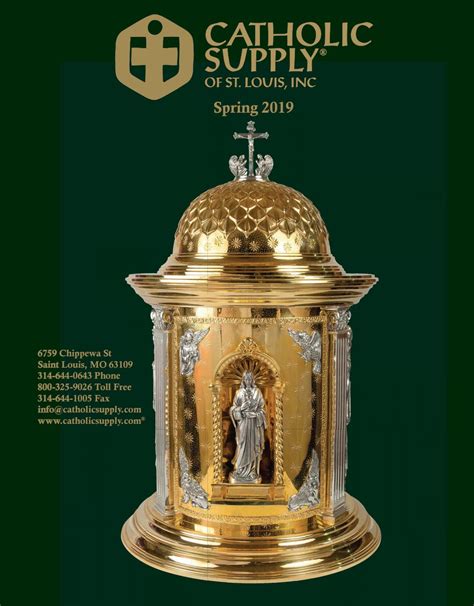 2019 Spring Church Supply Catalog from Catholic Supply of St. Louis, Inc. by Catholic Supply of ...