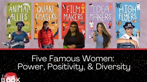 Five Famous Women: Power, Positivity, & Diversity - YouTube