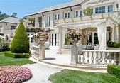 Lisa Vanderpump's Beverly Hills French chateau-style mansion, designed ...