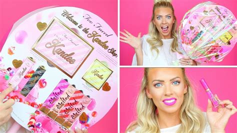 Too Faced X Kandee Johnson Full Collection Review And Swatches Youtube