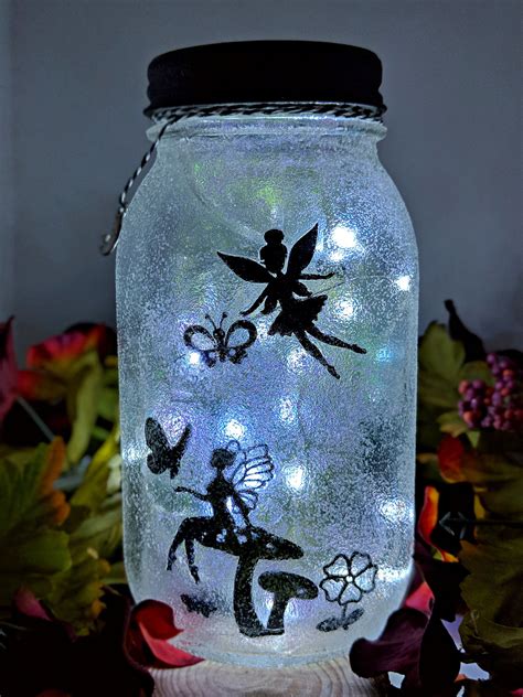 Fairy Butterfly Mason Jar Fairy Jars Diy Fairy Jars Jar Crafts
