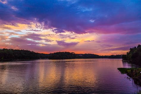 71616 Lake Tuscaloosa At Sunset Picture Birmingham