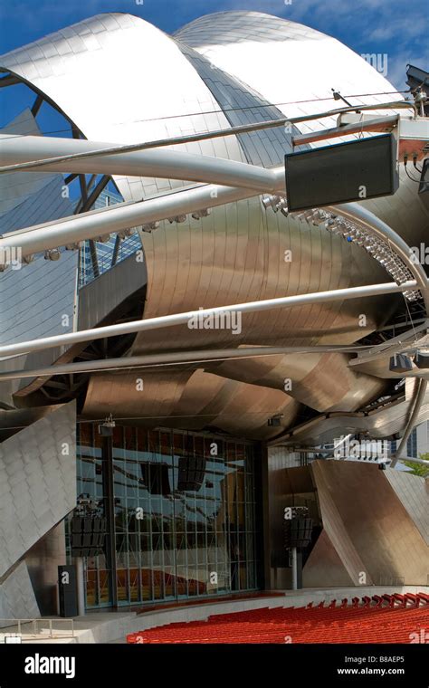 Jay Pritzker Pavilion Millennium Park Chicago Illinois Designed By National Medal Of Art