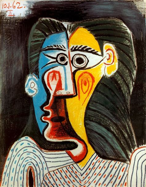 Face Of Woman Pablo Picasso 1962 Pablo Picasso Paintings Picasso