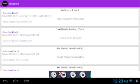 World Cup Livescore Cricket World Cup Livescore Cricket 2015 App