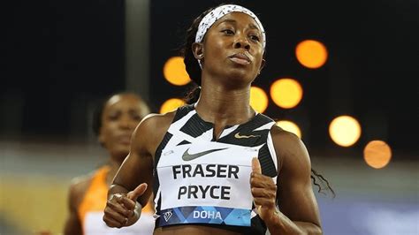 Shelly Ann Fraser Pryce Sets Fastest Womens 100 Metre Sprint In 33