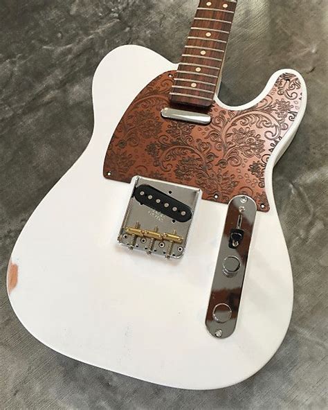 Faux Copper Paisley Custom Bakelite Pickguard Fender Telecaster Tele