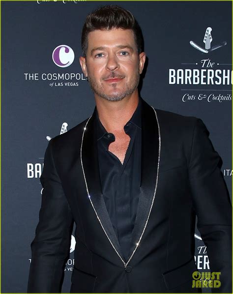 Robin Thicke Performs At Barbershop Cuts And Cocktails In Las Vegas Photo 4265283 Robin Thicke