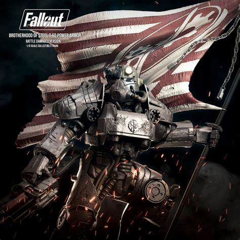 Artstation Fallout 3 Brotherhood Of Steel Tabletop Figurine