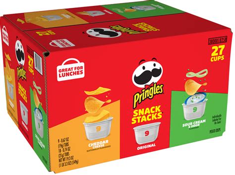 Pringles® Crisps Snack Stacks 3 Flavors Variety Pack