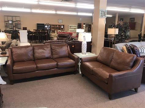 Klaussner Leather Sofalovesea Delmarva Furniture Consignment