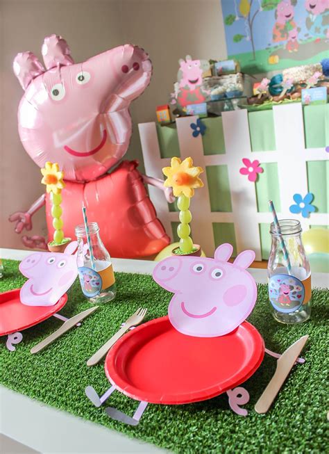 Peppa Pig Party Just Add Confetti Peppa Pig Party Decorations