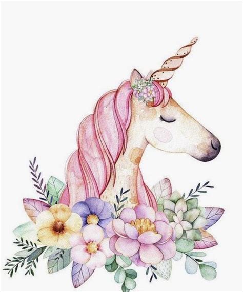 How To Draw A Unicorn With Wings Watercolor Painting Of Unicorn With