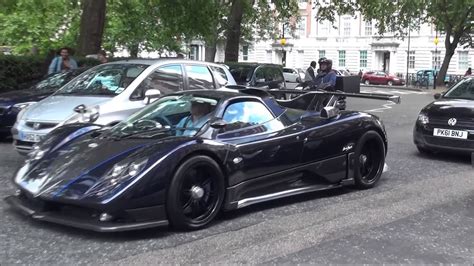 New Car 2015 Pagani Zonda 760 Vr Roadster Revs And Amazing Sounds In