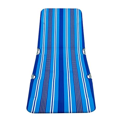Rio Brands Portable Folding Backpack Beach Lounge Chair With Backpack
