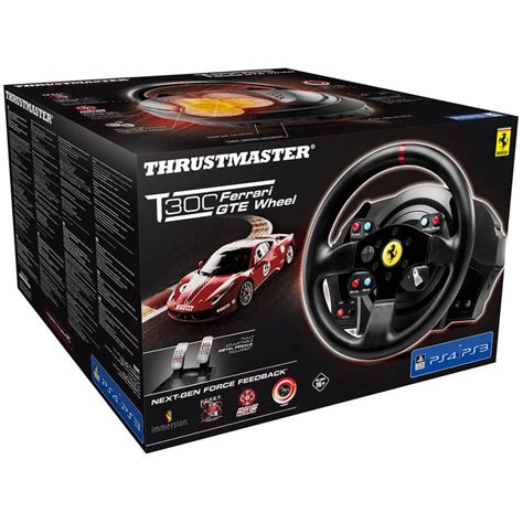 A/v presentation, streaming media solutions, furniture, tablets. Thrustmaster T300 Ferrari GTE Official Force Feedback wheel for PS4,PS3 and PC | Costco UK