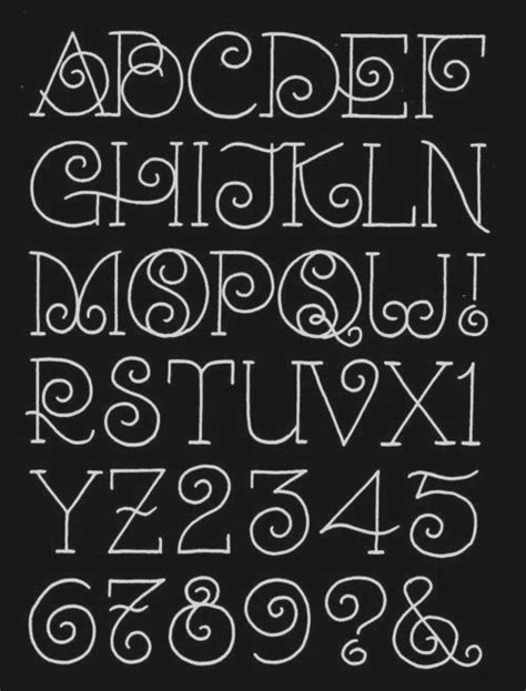 Alphabet Lettering Alphabet Lettering Typography Alphabet