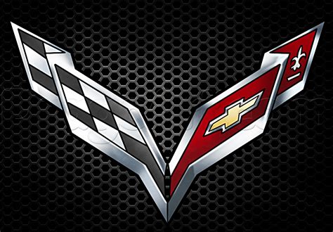 C7 Corvette Logo Wallpaper