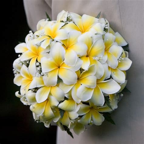 Hawaiian Wedding Flower Bouquets Tropical Beach Wedding Flowers