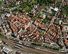 Schorndorf von oben - Altstadtbereich und Innenstadtzentrum in ...