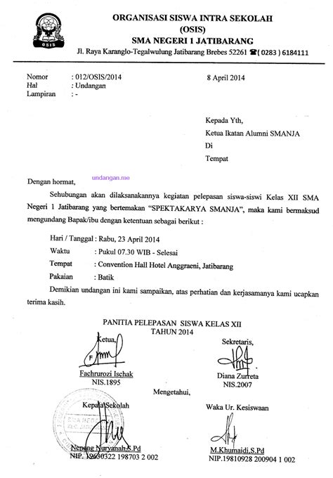 Contoh Surat Undangan Gotong Royong Homecare24