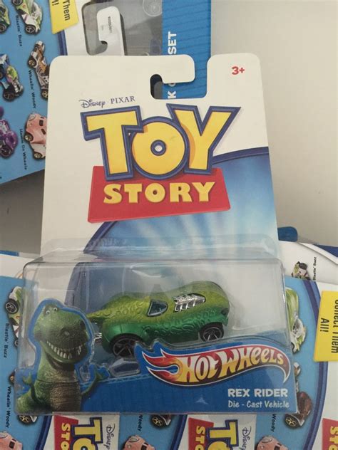 Hot Wheels Toy Story Rex Rc Chunk Stretch Sellados 4 800 00 En Mercadolibre